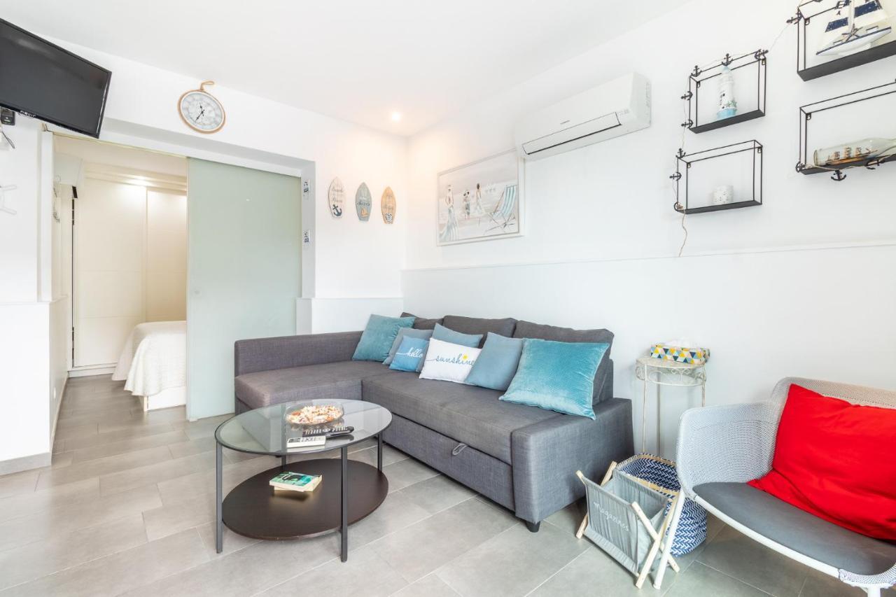 Flatguest Carpe Mogan - Beach - Balcony - Wifi Luaran gambar
